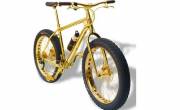 Chiếc xe đạp thể thao được làm từ vàng nguyên khối