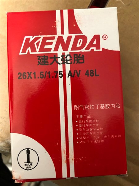 Săm Kenda 26x1.5/1.75 AV 48L