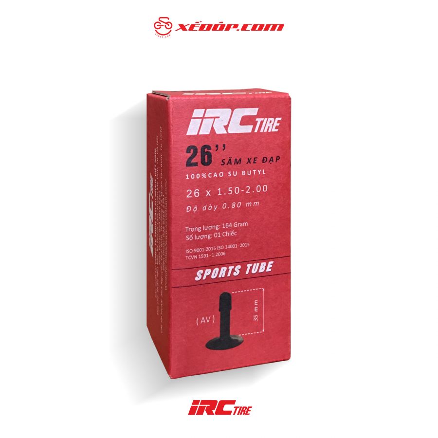 Săm IRC 26x1.50-2.00 AV 35mm
