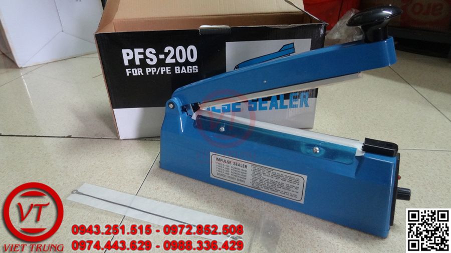 Máy hàn miệng túi dập tay PFS 200 ( VT-HT01)