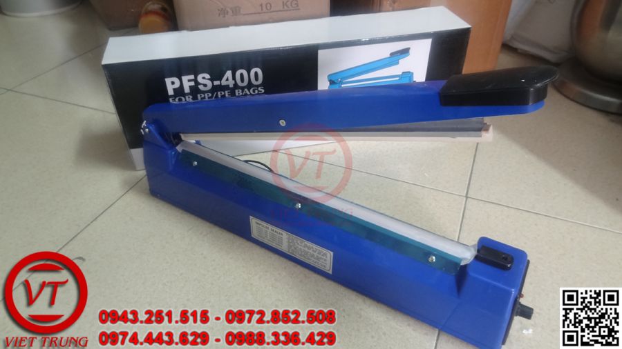 Máy hàn miệng túi dập tay PFS 400 ( VT-HT03)