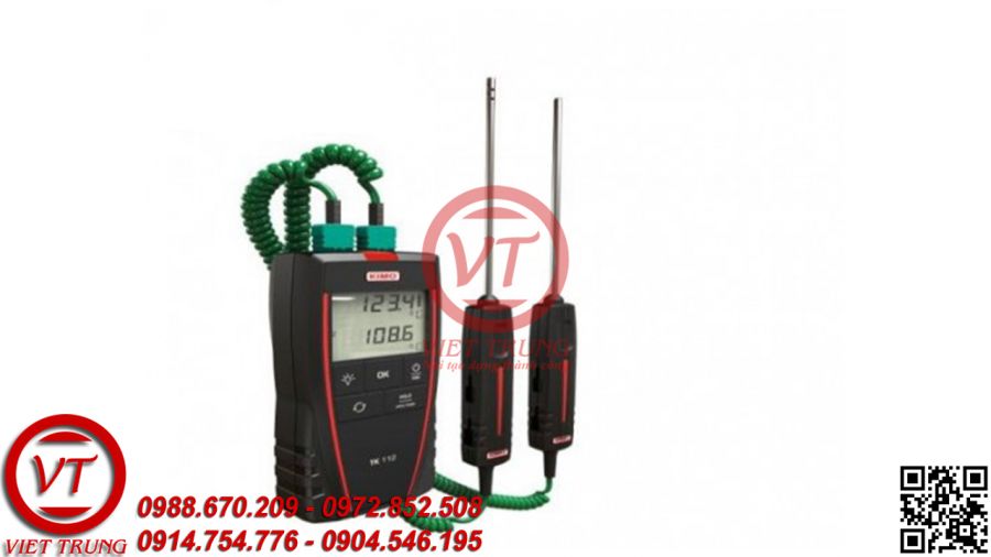 Máy đo nhiệt độ tiếp xúc 1 kênh đo KIMO TK110 (VT-MDNDTX24)
