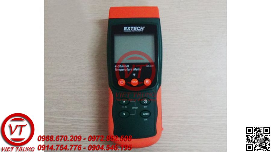 Máy đo nhiệt độ tiếp xúc 4 kênh Extech SDL200 (VT-MDNDTX65)
