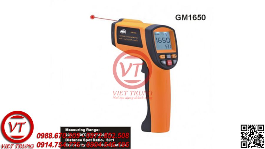 Máy đo nhiệt độ hồng ngoại Benetech GM1650 (VT-MDNDHN16)
