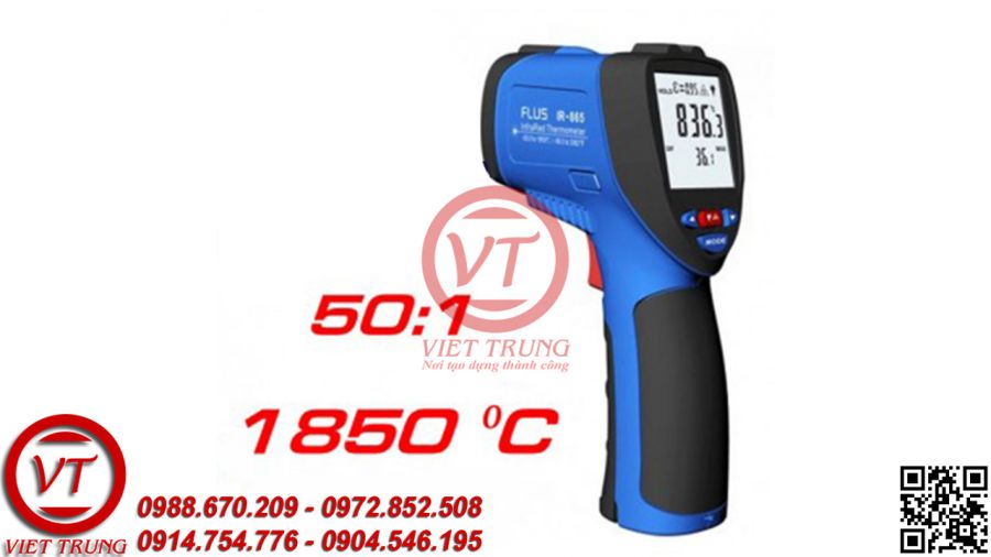 Máy đo nhiệt độ hồng ngoại Flus IR865 (VT-MDNDHN64)