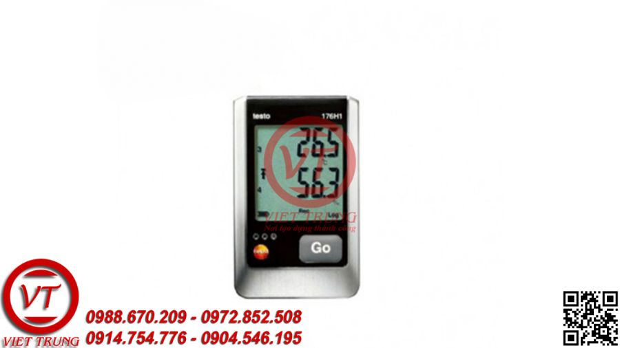 Thiết bị đo và ghi nhiệt độ, độ ẩm 4 kênh Testo 176 H1 (VT-MDNDDA48)