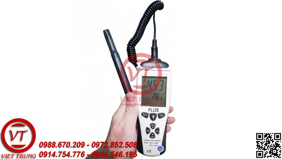 Máy đo độ nhiệt độ độ ẩm Flus ET-951W (VT-MDNDDA59)