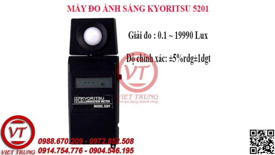 Máy đo cường độ ánh sáng Kyoritsu 5201 (VT-MDAS24)