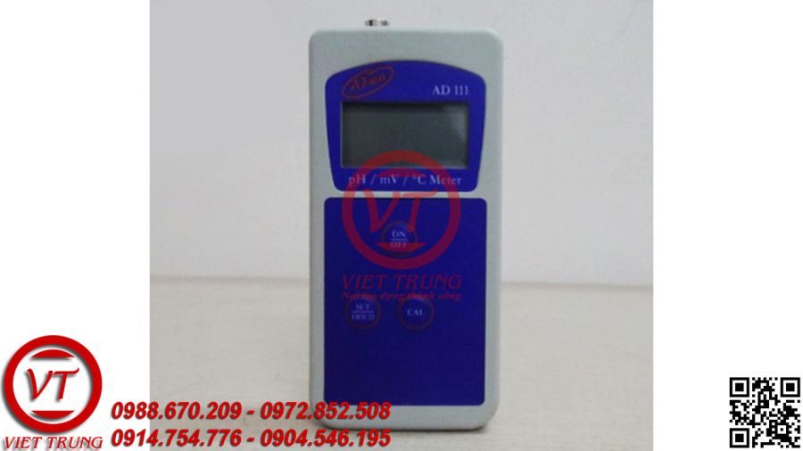 Máy đo pH, mV và nhiệt độ cầm tay Adwai Instruments AD 111 (VT-PHCT02)