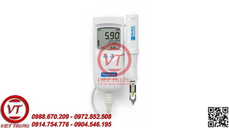 Máy đo pH và nhiệt độ thịt Hanna HI99163 (VT-PHCT27)