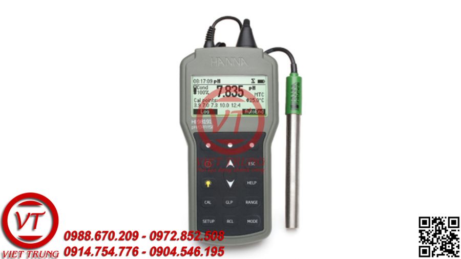 Máy đo pH/ORP/ISE cầm tay HI 98191 (VT-PHCT30)