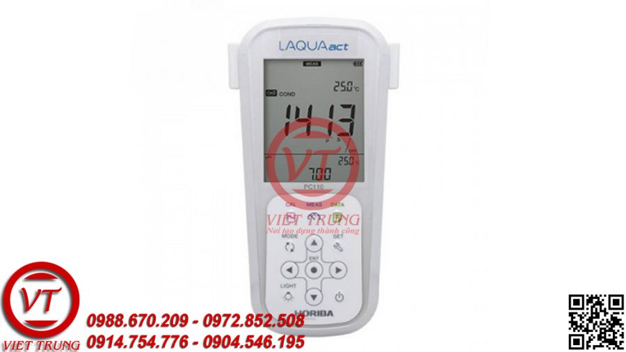 Máy đo pH cầm tay HORIBA LAQUAact PC110 (VT-PHCT45)