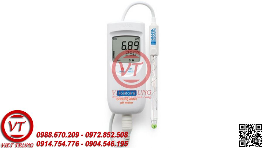 Máy đo pH/Nhiệt độ trong nước uống HI99192 (VT-PHCT70)