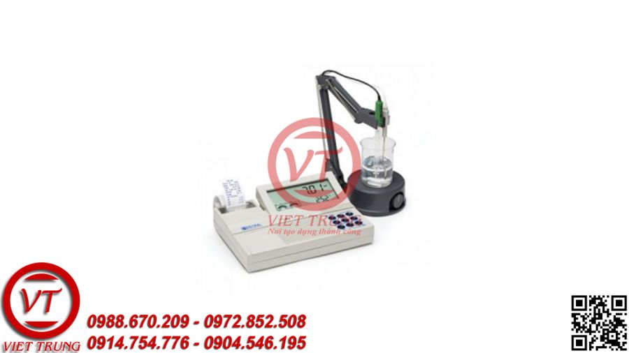 Máy đo pH/ORP để bàn kết hợp máy in HI122-02 (VT-PHDB23)