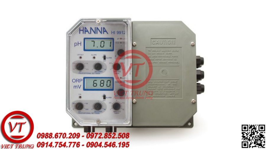 Bộ Điều Khiển pH/ORP Đồng Thời Hanna HI9912-2 (VT-BDKPH24)