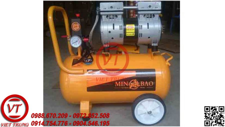 Máy nén khí không dầu (Vàng) Minbao MB-O9L(VT-MNK214)