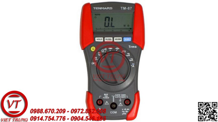 Đồng hồ đo điện vạn năng Tenmars TM-87 (VT-DHDD06)