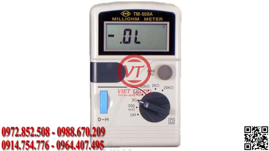 Đồng hồ đo điện vạn năng Tenmars TM-508A (VT-DHDD10)