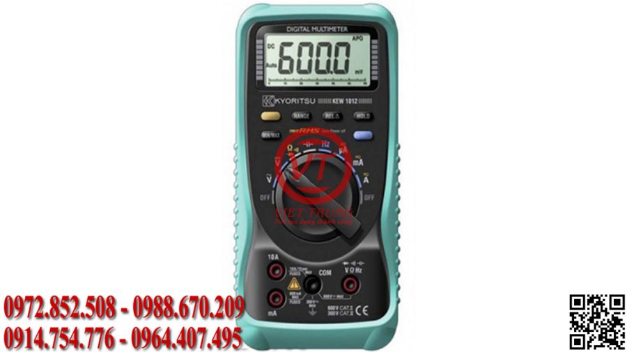 Đồng hồ đo điện vạn năng Kyoritsu 1012 (VT-DHDD11)
