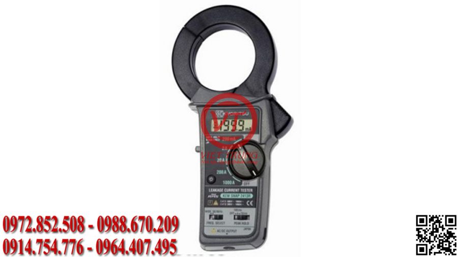 Ampe kìm đo dòng rò Kyoritsu 2413R (VT-ADR01)