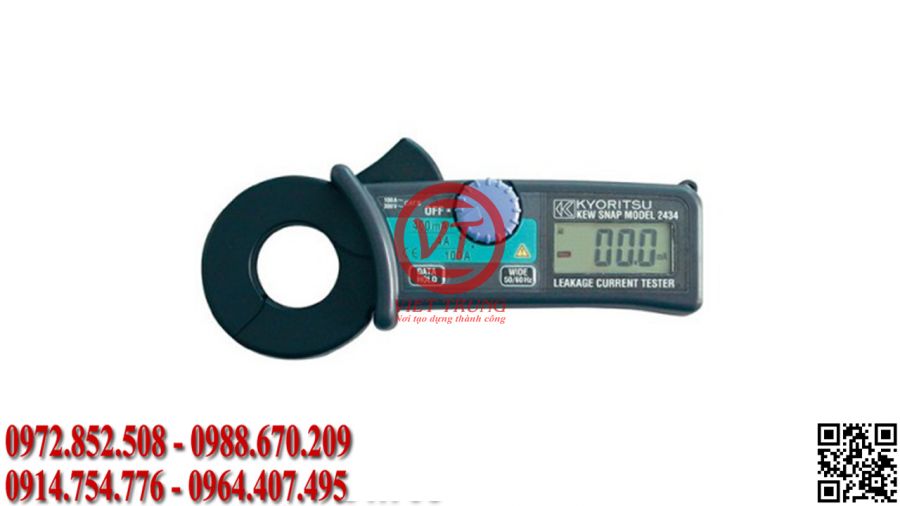 Ampe kìm đo dòng rò Kyoritsu 2434 (VT-ADR07)