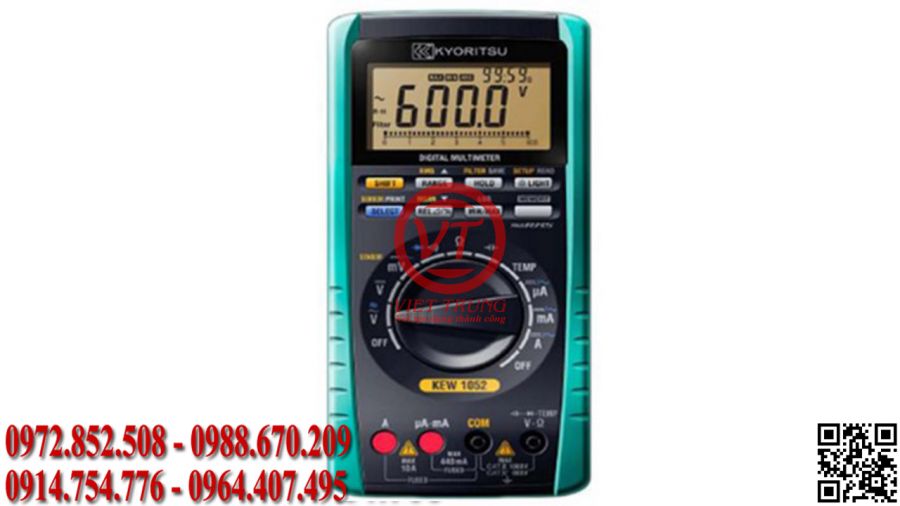 Đồng hồ đo điện vạn năng Kyoritsu 1052 (VT-DHDD15)
