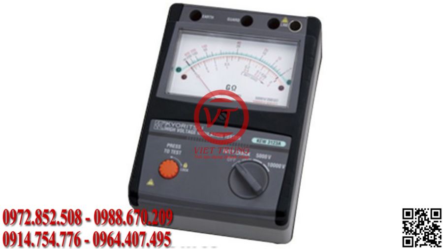 Đồng hồ đo điện trở cách điện Kyoritsu 3123A (VT-DDR09)