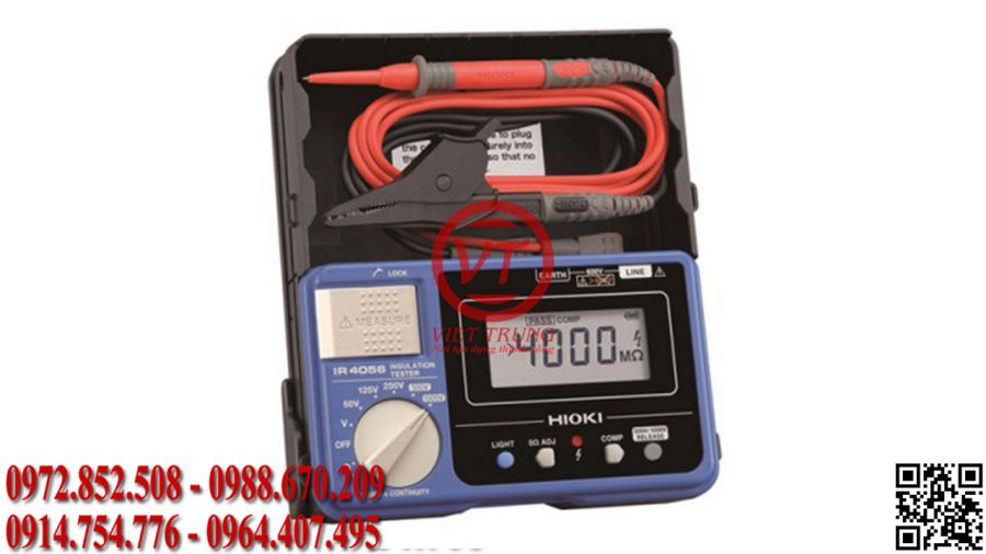 Đồng hồ đo điện trở cách điện Hioki IR4056-21 (VT-DDR19)
