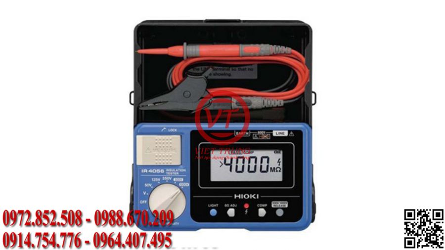 Đồng hồ đo điện trở cách điện Hioki IR4056-20 (VT-DDR22)