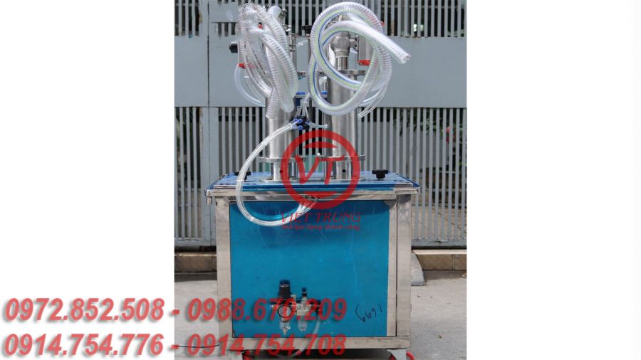 Máy chiết rót định lượng 250-2500 ml hai vòi (VT-CR59)