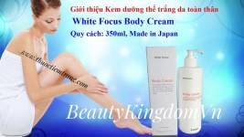 Kem dưỡng trắng body White Focus Body Cream Japan