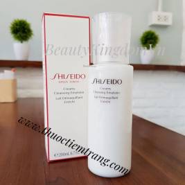 Shiseido Ginza Tokyo Sữa tẩy trang SHISEIDO Creamy Cleansing Emulsion 200ml