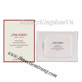 Shiseido Ginza Tokyo Khăn tẩy trang SHISEIDO Refreshing Cleansing Sheets 30 miếng