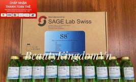 Thuốc tiêm trắng Sage Lab Swiss S8 Thế hệ mới New Version 10 lần truyền