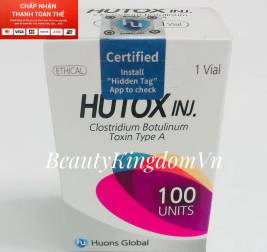 Botox Hutox 100 đơn vị thon gọn hàm, giảm nếp nhăn, thu gọn cánh mũi