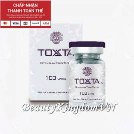 Botox Toxta 100 đơn vị thon gọn hàm, giảm nếp nhăn, thu gọn cánh mũi