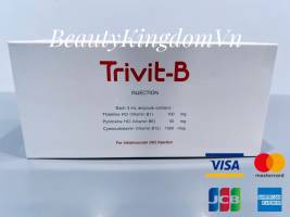 Trivit-B thuốc tiêm bổ sung Vitamin B1, B6, B12, thiếu máu, buồn nôn, chóng mặt