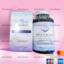 Relumins Advance Nutrition Vitamin C Complex Viên uống dưỡng trắng da, giảm nám 180 viên