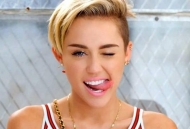 Miley Cyrus Chews Fan's Underwear Love