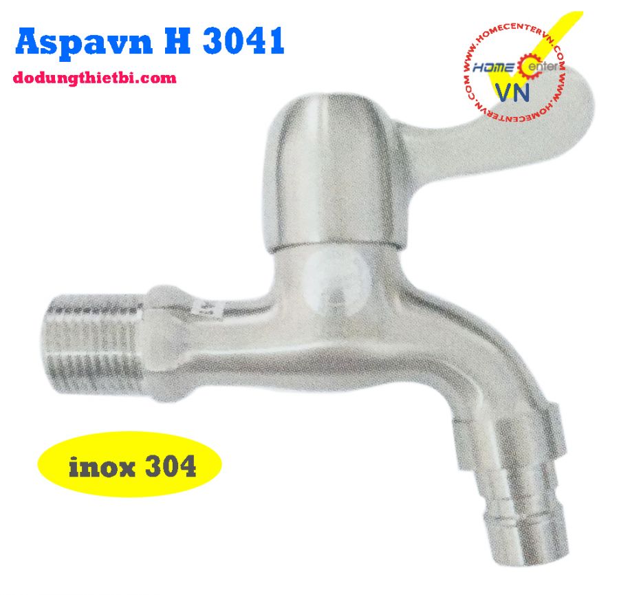 Vòi hồ inox SUS 304 Aspavn H3041