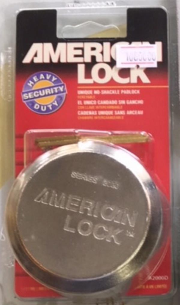 Khóa chụp chống cắt American Lock A2000D
