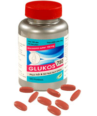 Glukos 750 Bổ sung và tái tạo sụn khớp