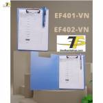 Bìa Trình ký Nhựa A4 Đơn/ Đôi Deli EF401-VN / EF402-VN - Mẫu mới, chất lượng, giá tốt