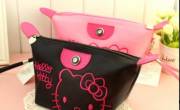 Túi đựng mỹ phẩm cá nhân hình mèo Hello Kitty dễ thương