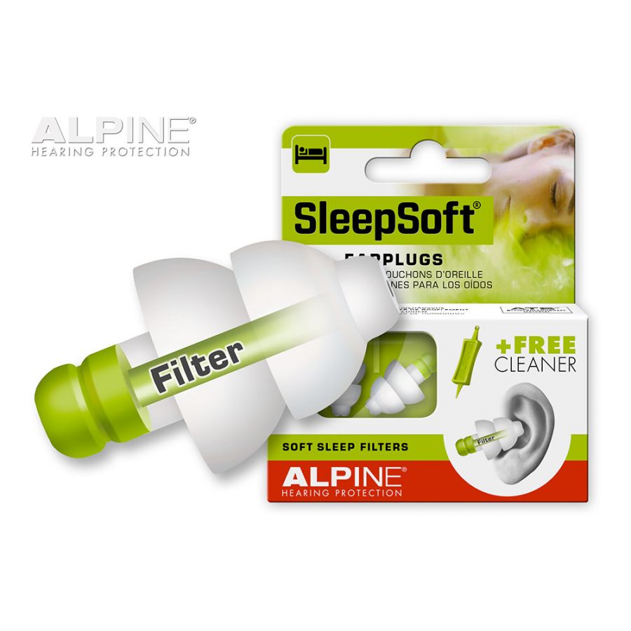 Bịt tai chống ồn giúp ngủ ngon Alpine Sleepsoft Hà Lan chính hãng