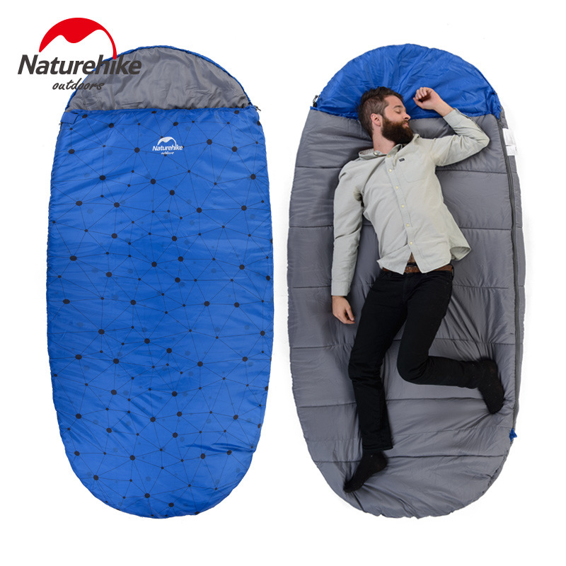 Túi ngủ người lớn Naturehike Pad300TC Xanh Blue