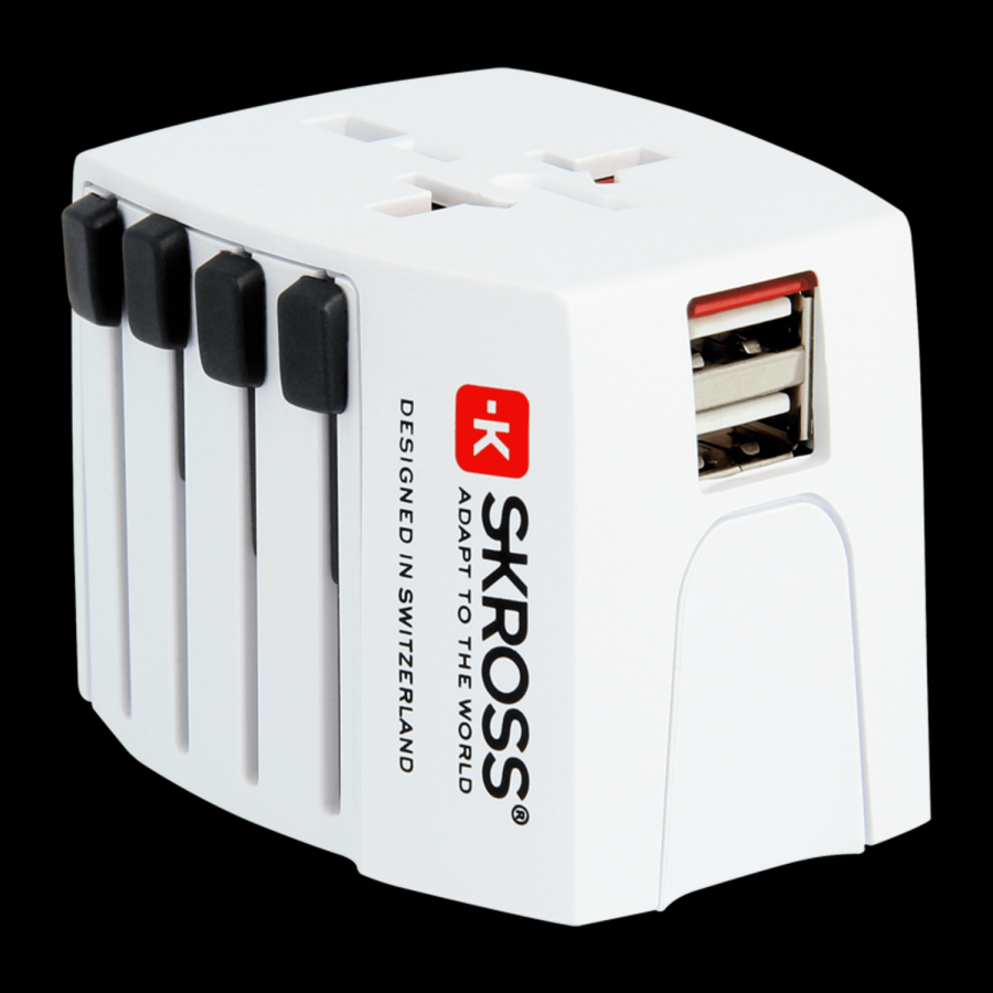 Ổ cắm đa năng du lịch Skross World Adapter MUV USB