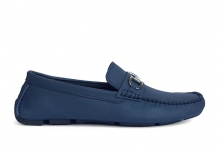 Giày lười nam Salvatore thời trang màu xanh