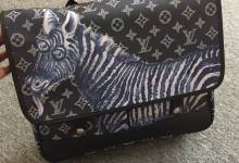 Túi xách Louis Vuitton siêu cấp độc đáo với họa tiết động vật độc đáo