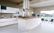 không gian nhà bếp hiện đại, mẫu nội thất tủ bếp